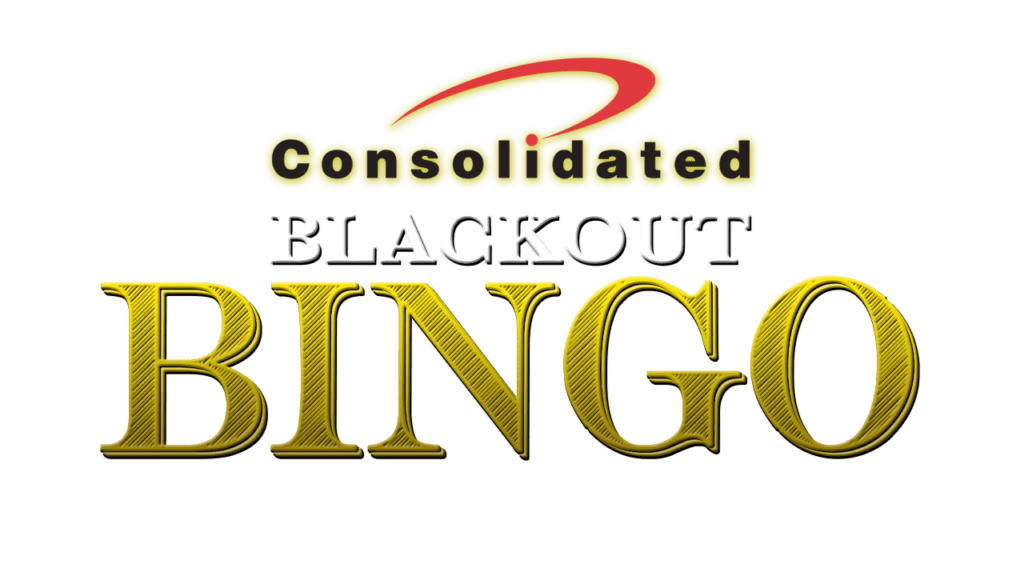 Consolidated Channel 18 Blackout Bingo Logo