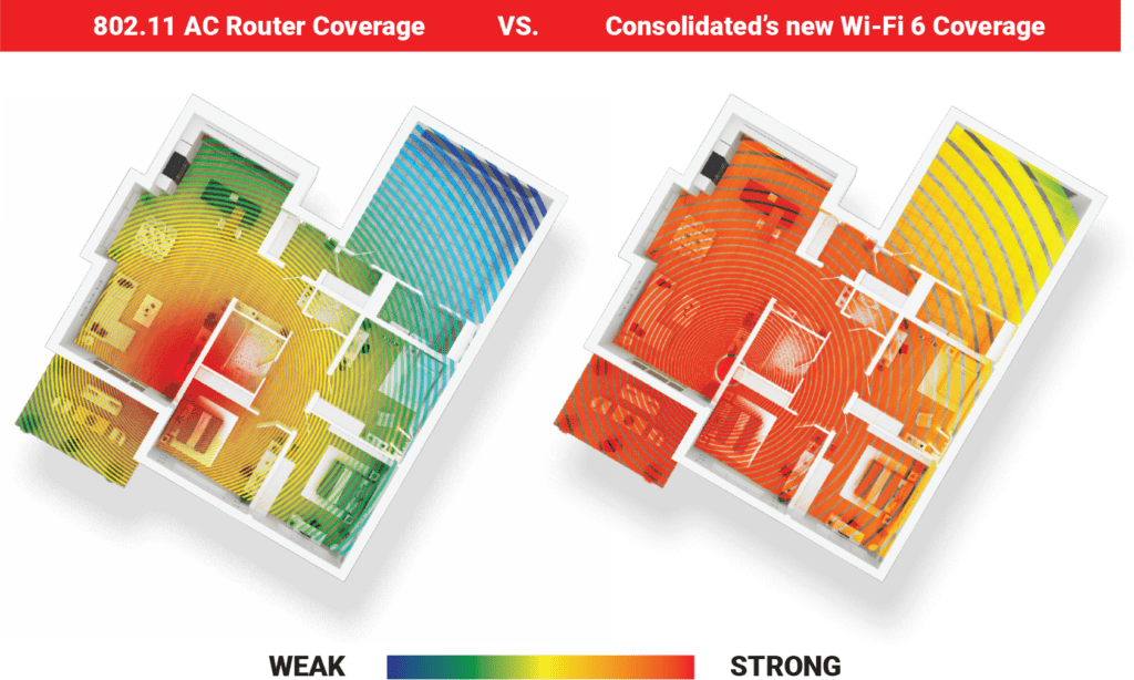Consolidated Managed Wi-Fi 6 Coverage