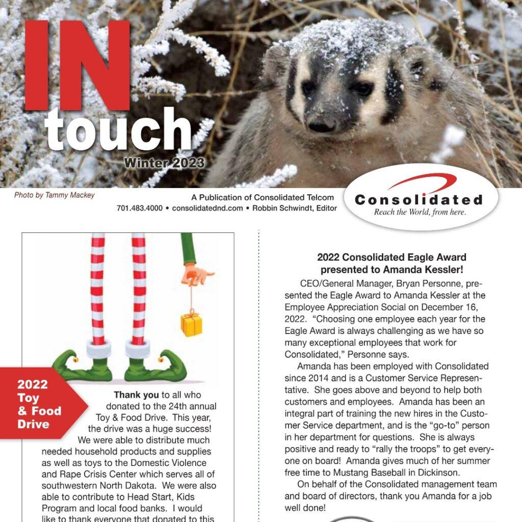 Consolidated "In Touch" Newsletter Winter 2023