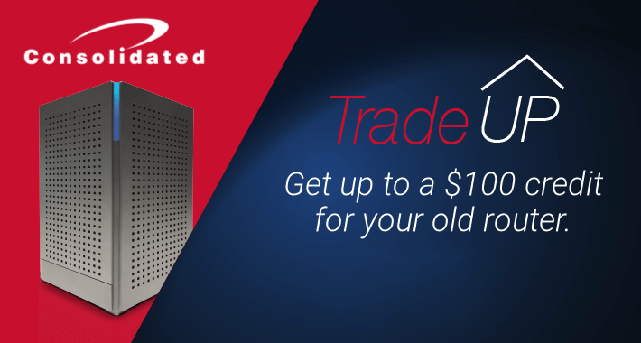 Trade Up Your Router and get a credit!
